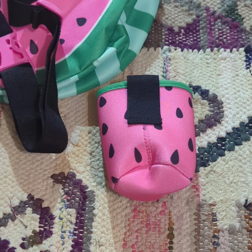 🍉 Breast Cancer Awareness Pink Ribbon Watermelon Fanny Pack Fun Pack!!!! - Picture 4 of 11